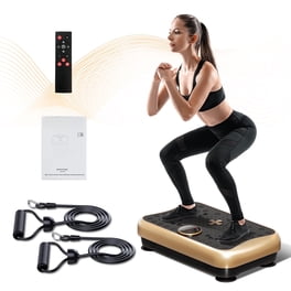 WANKO Vibration Plate Machine – Shake & Tone With 120 Speeds, 2 Pull Ropes, Up To 331 Lbs – For Weight Loss & Muscle Recovery At Home
