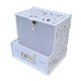 thumbnail image 2 of Caja decorativa para tarjetas de boda, regalo reutilizable, caja de almacenamiento de recuerdos para centro de mesa de recepción de compromiso o, 2 of 8