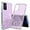 Purple, variant on Compatible with Samsung Galaxy A14 5G Case Glitter Clear Sparkly Cases Shockproof Samsung A14 5G Phone Case for Women Silicone Cute Slim Bling Protective Case (Black)