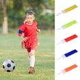 thumbnail image 6 of Hyasfey 2 Pcs Soccer Captain Armband Adjustable Football Arm Bands Elastic Captain Bands for Youth Adult Sports Training, 6 of 7