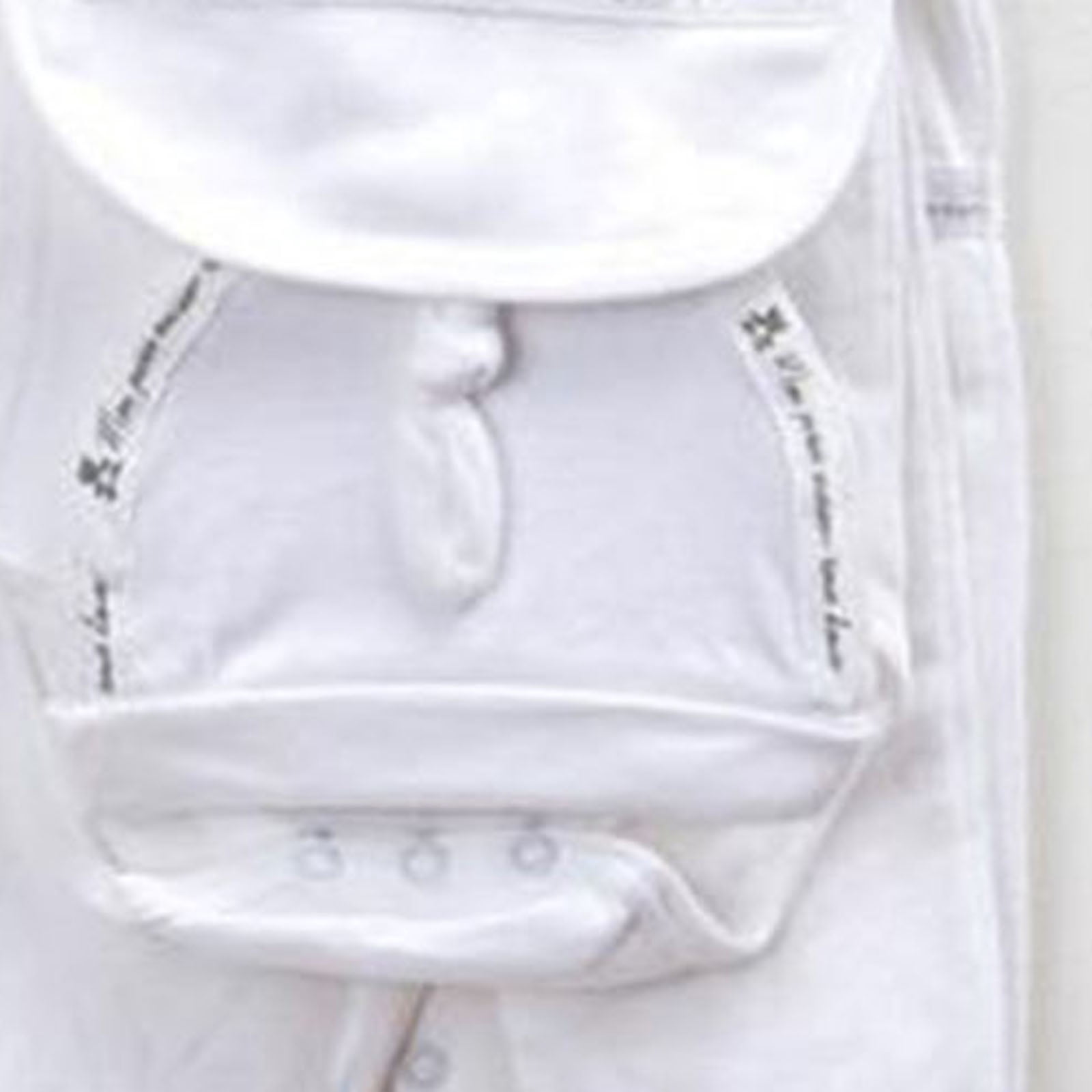 Povozer Newborn Baby Girl Layette Set Infant Toddler 6 Piece Set Piece Baby Set Clothes Size 0-9 Months,White