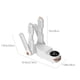 thumbnail image 3 of Electrodomésticos Secador de zapatos de doble brazo mejorado con brazos plegables y retráctiles, luz azul inteligente, desodorizante, control táctil, secador de zapatos., 3 of 6