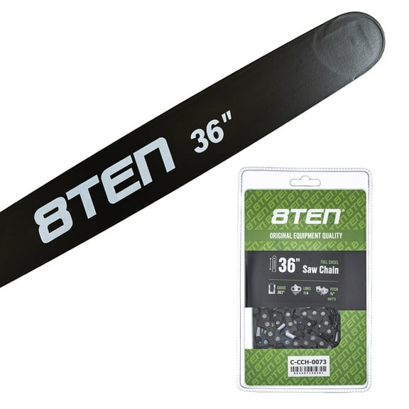 8TEN 36" Chainsaw Bar & Chain .063 3/8 114DL for Stihl 36RSF114 MK1010379