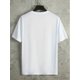 thumbnail image 2 of PARIS Print, Men's Graphic Design Crew Neck Active T-shirt, Casual Comfy Tees Tshirts For Summer, Men's Clothing Tops For Daily Gym Workout, 2 of 5