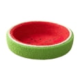 thumbnail image 4 of Nido para gatos de sandía, cama rascadora versátil, resistente a los arañazos, cama moderna para salón, nido para dormir para gatitos, gatos al aire l XL y sin base, 4 of 8