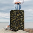 thumbnail image 7 of Pofeuu Bamboo Print Luggage Suitcase Cover Protector Luggage Washable Covers Aesthetic for 18/24/28/32 inch Luggage（No luggage included）-Large, 7 of 7