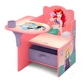 thumbnail image 1 of Escritorio con silla Delta Children Disney Princesas con almacenamiento, para 3 años o más, 1 of 8