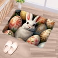 thumbnail image 5 of Easter Kitchen Rug Outdoor Carpet Door Mat Polyester Non-Slip Machine Washable, 5 of 6