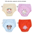 thumbnail image 4 of Pantalones De Entrenamiento Para Ir Al Baño, Dibujos Animados Absorbentes Fuertes, 4 Piezas, Ropa Interior De Entrenamiento Antifugas Para Niños Pequeños, 4 Capas De Algodón,, 4 of 7
