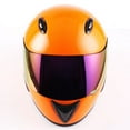 thumbnail image 5 of Motorcycle Motocross MX ATV Dirt Bike Youth Full Face Helmet HG316 Glossy Orange, 5 of 6