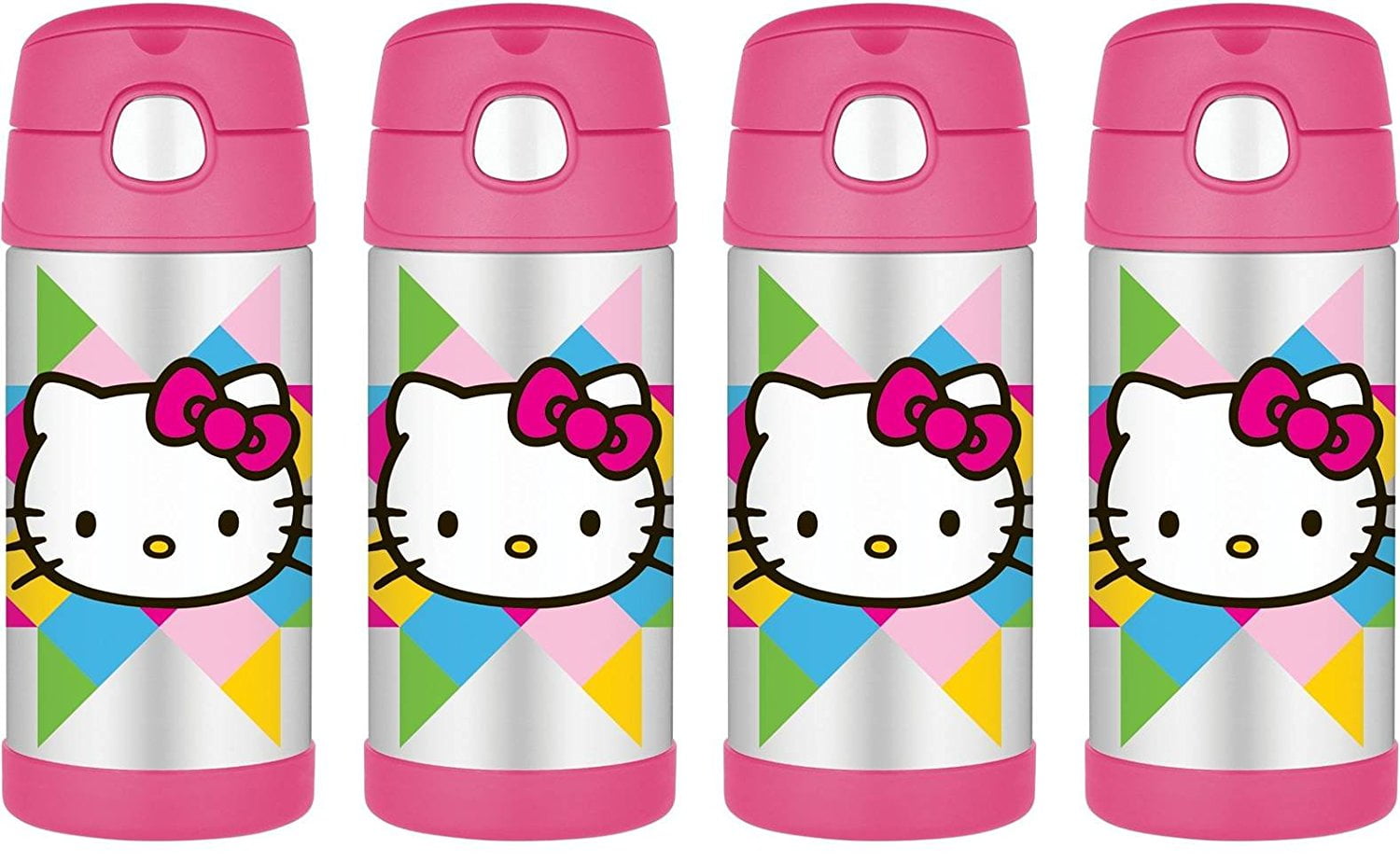 Thermos 12oz Funtainer Bottle, Hello Kitty (Pack of 4)