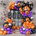 thumbnail image 1 of Kit de guirnaldas de globos para Halloween Adeyoo con 138 piezas, 1 of 7