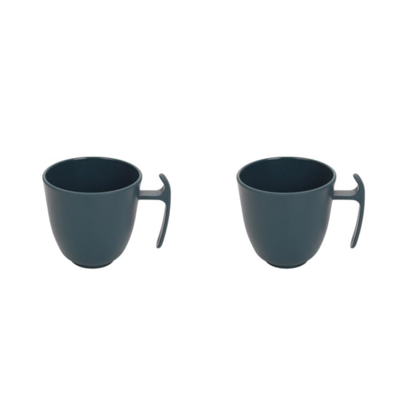 Bearachild Taza de café de plástico irrompible protección contra caídas tazas cómodas tazas de agua decoración té leche regalo beber Type2 NO2