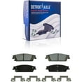 thumbnail image 3 of Detroit Axle - Rear Brake Kit for Chevy Silverado Sierra 1500 Suburban Yukon XL Tahoe Escalade ESV Drilled & Slotted Brake Rotors Ceramic Brakes Pads, 3 of 5
