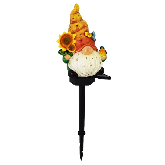 ZLBDYG LED Lighted Gnome Garden Light Decor - Solar-Powered for Outdoor Garden Display, Festive Night Light for Courtyard and Villa Seasonal Arrangements, Four Styles Available