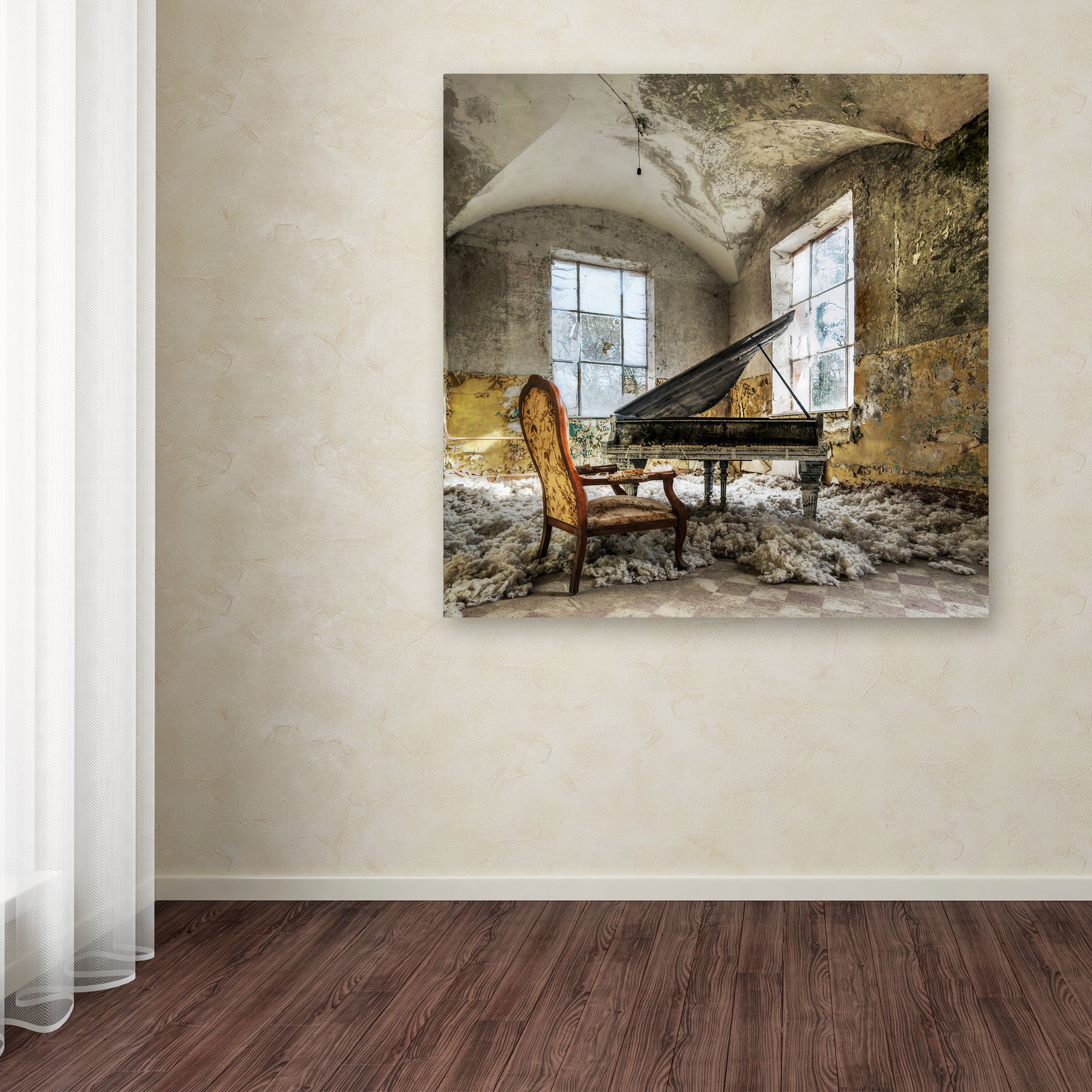 Mario Benz 'In Heaven' Canvas Art