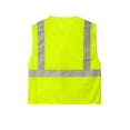 thumbnail image 4 of Cornerstone ANSI 107 Class 2 Economy Mesh Zippered Vest, Safety Yellow, 4/5X, 4 of 4