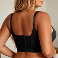 thumbnail image 5 of Afdoent Bras for Women Plus Size Full Coverage Push Up Bra with Underwire and Wide Straps for Enhanced Support Seamed Cups Comfortable Everyday Wear, 5 of 5