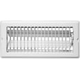 thumbnail image 2 of Continental Industries Mobile Home White Floor Registers 4 X 8 (10 Pack), 2 of 2