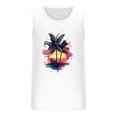 thumbnail image 4 of ZCFZJW Tank Tops Men Graphic Tank Tops for Men Workout Tank Tops Summer Sleeveless Shirts for Men Sport Fitness Muscle T-Shirts White S, 4 of 5