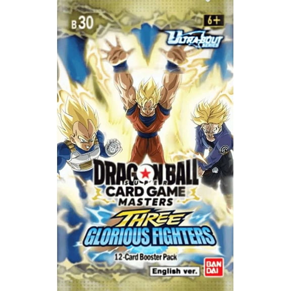 Collectible Dragon Ball Super Masters Set #3 Ultra Bout Booster Pack [12 Cards]
