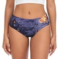 thumbnail image 1 of Fotbe Mystery House Halloween Night Calzones Estampados para Mujer – Ropa Interior de Algodón, Cómoda, Suave y Elástica-Medium, 1 of 6