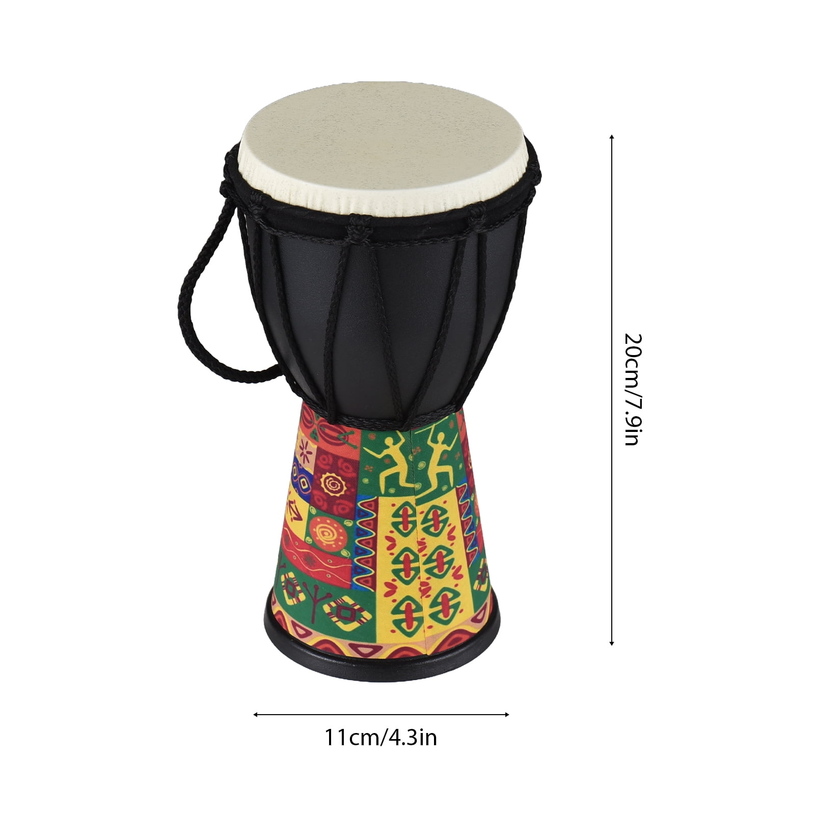 Percussion Instrument,Inch African Drum African Drum Portable Drum
