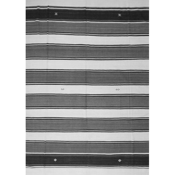 Ahgly Company Indoor Rectangle Oriental Gray Traditional Area Rugs, 2' x 5'