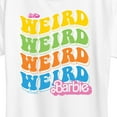 thumbnail image 3 of Barbie The Movie - Weird Stack - Women's Short Sleeve Graphic T-Shirt, 3 of 5