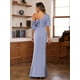 thumbnail image 2 of Vestido Mother of The Bride BITALY Verde Salvia Satinado 22W, 2 of 8