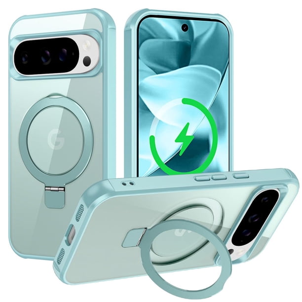 Funda Casehas para Google Pixel 10 Pro XL con soporte magnético, color azul