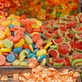 thumbnail image 4 of Haribo Watermelon Gummi Candy, 4.1oz Pack Fruity Chewy Soft Gummies Kids Snacks Lunchbox Halloween Christmas Basket Stocking Stuffers & Birthday Party Favors Set of 2, 4 of 7