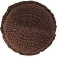 thumbnail image 4 of ZXM Women Cotton Crochet Slouchy Beanie Hat Handmade Knit Cutout Summer Floral Skull Cap, 4 of 14
