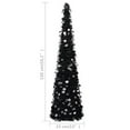 thumbnail image 2 of Pemberly Row Pop-Up Christmas Tree with PET Medium Foldable in Black, 2 of 5