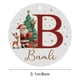 thumbnail image 3 of Adornos navideños, 26 letras, adornos colgantes para árbol de Navidad, adornos navideños personalizados, adornos navideños DIY, decoración navideña, decoración colgante para árbol de Navidad, artículo, 3 of 5