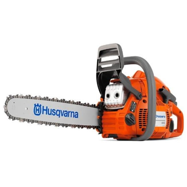 Image of Husqvarna chainsaw on Walmart website