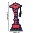 thumbnail image 2 of Graduation Tabletop Decor 2025 Purple And Gold GRAD Cap With Tassel Perfect For Celebrations Parties, 2 of 6