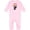 AD-Pink, variant on Labrador Retriever Dog Black Lab Baby Romper Coveralls