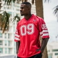 thumbnail image 2 of Camiseta informal de verano para hombre, camiseta de manga corta de secado rápido, ropa elástica para culturismo, baloncesto, camiseta de fitness y gimnasio, 2 of 5