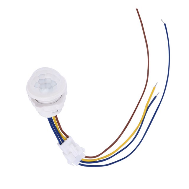 Seitruly Sensor de movimiento de luz infrarroja, interruptor de iluminación de retardo de tiempo, lámpara de noche Led sensible para Sensor PIR de Electrónica