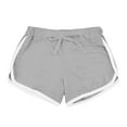 thumbnail image 4 of Prolriy Sweat Shorts Women, Women Casual Solid Summer Sports Shorts Workout Yoga Shorts Active Shorts Womens Shorts Grey XL, 4 of 6