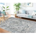 thumbnail image 3 of SAFAVIEH Martha Stewart Dacota Oregon Area Rug, Light Blue/Ivory, 9' x 12', 3 of 11