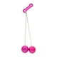 thumbnail image 5 of Click Cack Ball Swinging Ball Toys Habilidades Motoras Finas Juguete Sensorial Para Exteriores Rose Red Sunnimix Bolas de columpio, 5 of 8