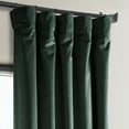 thumbnail image 6 of HPD Half Price Drapes Cinema Red Heritage Plush Velvet Room Darkening Curtains for Bedroom & Living Room Curtains (1 Panel), Window Curtains 108 inches long, Rod Pocket Curtains & Drapes, 50W X 108L, 6 of 12