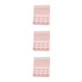 thumbnail image 3 of Jumpingount Correa de extensión Extensores de sujetador Transpirable 3 filas 4 ganchos Reemplazo alargado ajustable Intimates light camarón rojo Type1 NO1, 3 of 6