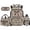 Camo Bow Print, variant on XYZCANDO Bow Duck Camo 4Pcs School Backpack Set with Portable Lunch Bag Multifunctional Pencil Case Water Bottle Bag Carrier for Elementary Middle School Boys