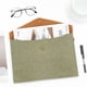 thumbnail image 2 of GOOHOCHY Sobre Carpeta de archivos Porta documentos organizador desplegable Portafolios Bolsa de documentos duradera Carpetas de archivos de papel 33 x 23 cm (verde militar), 2 of 7