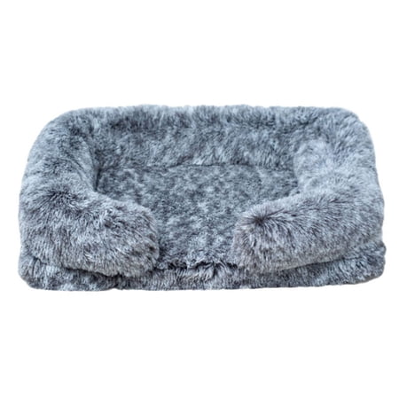 MOMOJIA Pet Bed with Detachable Cushion Rectangular Soft and Beautiful Dog Sofa