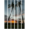 thumbnail image 2 of Murdock, Ramona 11x14 Gold Ornate Wood Framed with Double Matting Museum Art Print Titled - South Pacific Sunset, 2 of 4