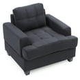 thumbnail image 5 of Glory Furniture Sandridge Microsuede Chair in Black, 5 of 6